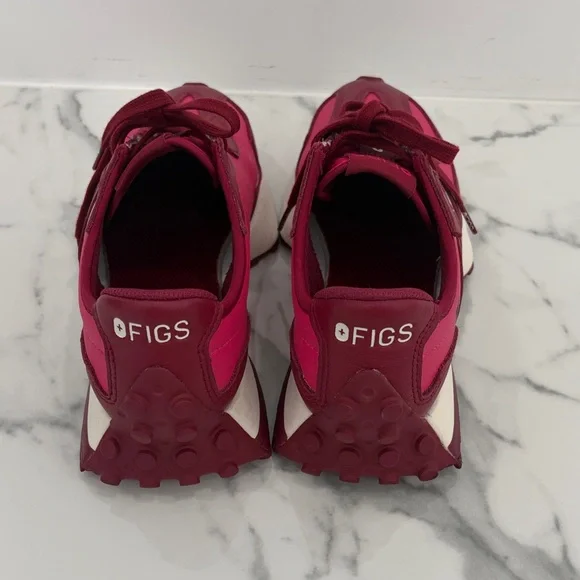 Figs Women's Sneakers - Red and Pink - Picture 3 of 5